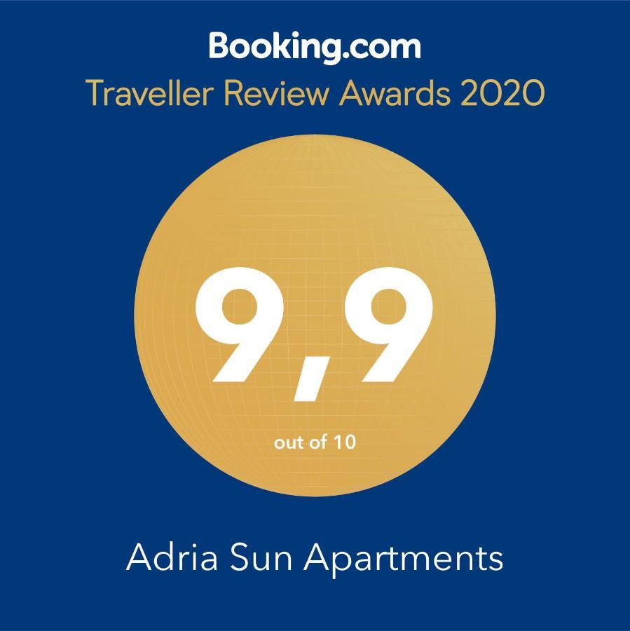 Adria Sun Apartments Vodice Bagian luar foto